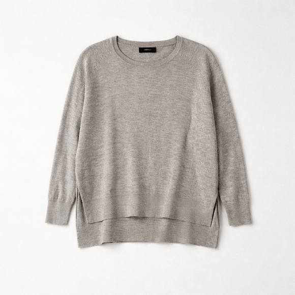 Zara Sweaters - 0166 Size Medium Zara Knit Light Grey Lightweight Sweater. VGUC